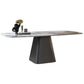 Modern Style Rectangle Dining Table Sintered Stone Pedestal Dining Table for Home Use Clearhalo ' dining_table' 'Dining Tables & Seating' 'Dining Tables' 'furn' 'furn_dining_table' 'Furniture' 'furniture_dining_table' 'Kitchen & Dining Furniture' 'kitchen&dining_furn' 'kitchen' 'kitchen_dining_table' 1200x1200_1cf7e388-7967-4deb-af09-b220c10061a3