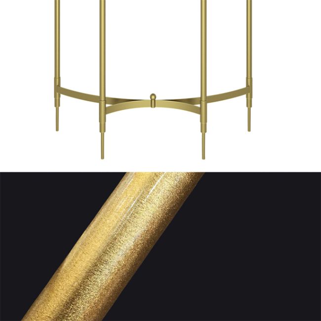 Glam Marble Accent Table Half Moon Sofa Console Table for Hall