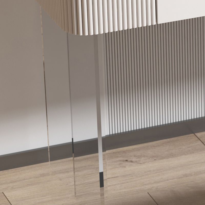 Set da toeletta da toeletta per trucco in legno contemporaneo