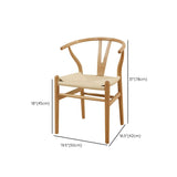 Muebles de madera maciza contemporánea 1/2/5/7 PCS Mesa de comedor ubicada en natural