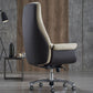 Contemporary Managers Chair Wheels Fixed Arms Tilt Mechanism Executive Chair Clearhalo 'furn' 'furn_office_chair' 'Furniture' 'furniture_office_chair' 'Office Chairs' 'Office Furniture' 'office_chair' 1200x1200_1cfabf13-dcf4-4ca1-b406-6b20a491bc52