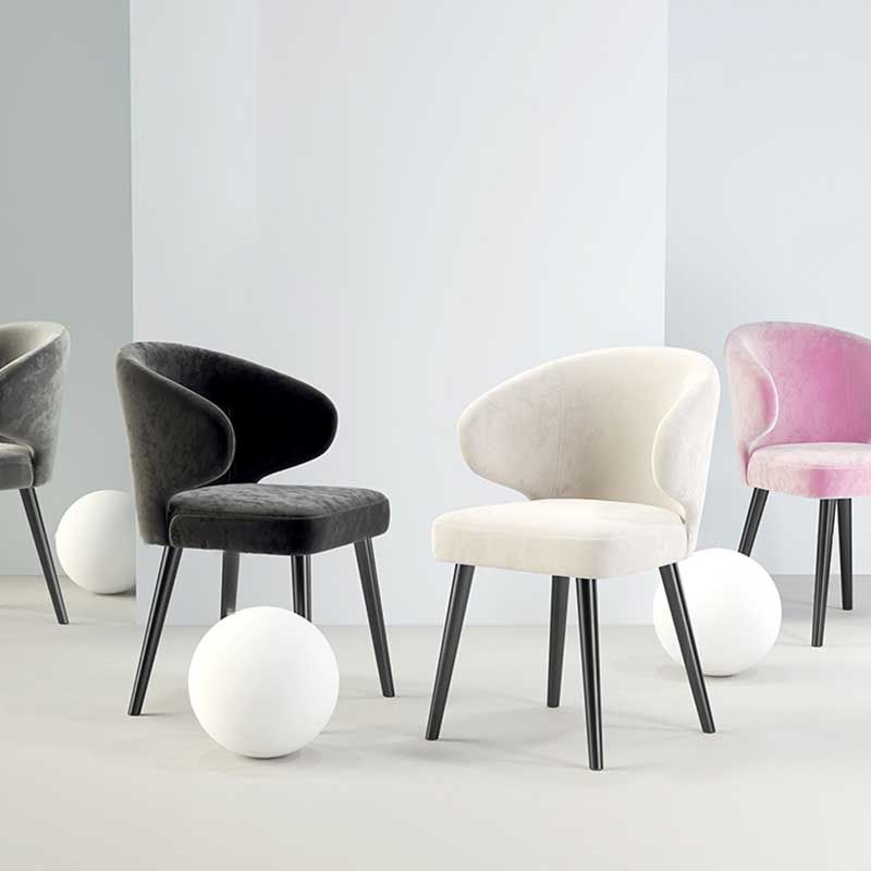 Modern Indoor-Outdoor Chair Metal Dining Wingback Armless Chair for Kitchen Clearhalo ' kitchen&dining_furn' 'Dining Chairs' 'Dining Tables & Seating' 'dining_chair' 'furn' 'furn_dining_chair' 'Furniture' 'furniture_dining_chair' 'Kitchen & Dining Furniture' 'kitchen' 1200x1200_1cfdc6c7-be92-4db3-86e1-54791130d475