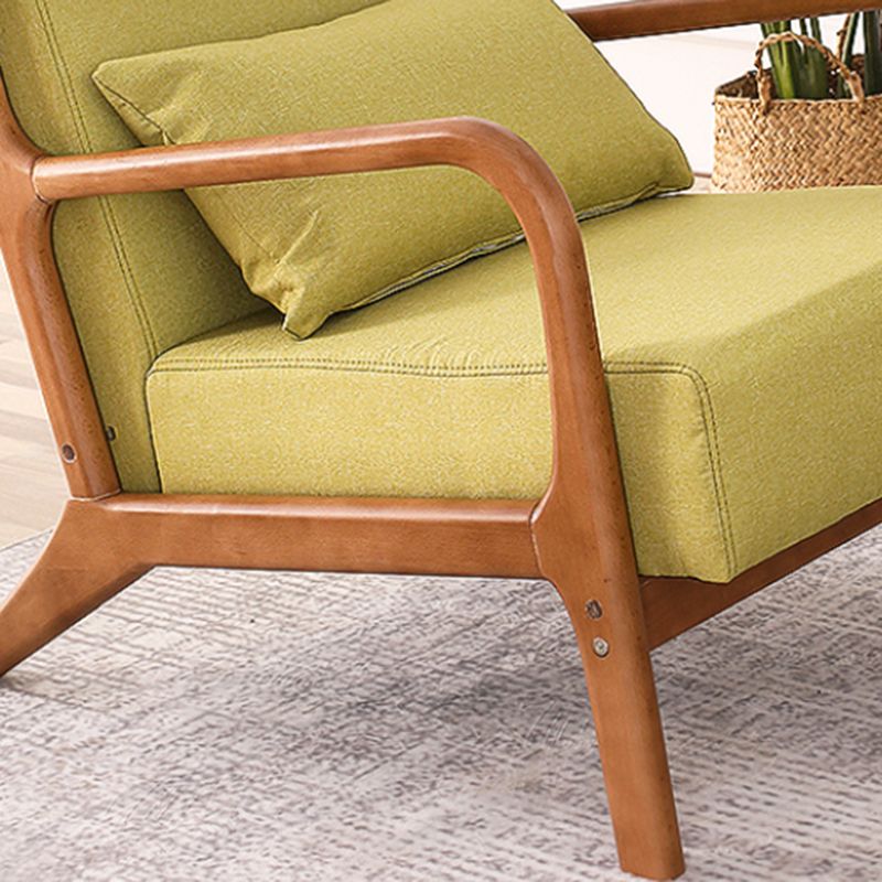 Mid-Century Modern Accent Armchair Living Room Round Arms Pillow Back Arm Chair Clearhalo 'Accent Chairs' 'accent_chairs' 'Chairs & Seating' 'furn' 'furn_accent_chairs' 'Furniture' 'Living Room Furniture' 1200x1200_1cffea00-995b-4ff9-b80f-77aebb2b2928