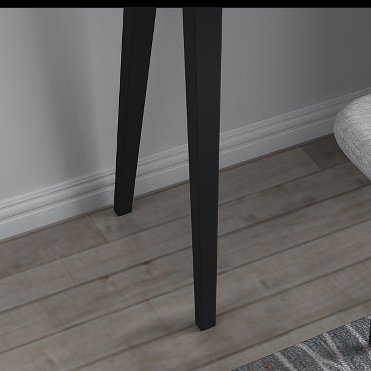 Tavolo da toeletta da toeletta da toeletta per trucco in legno massiccio con cassetti