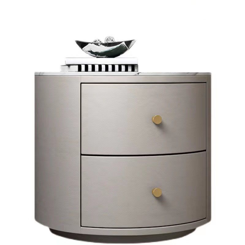 Modern bed nachtkastjes laden inclusief stenen nachttafel voor slaapkamer