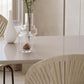 Modern White Dining Table Stone Dining Table for Kitchen Use Clearhalo 'Dining Tables & Seating' 'Dining Tables' 'dining_table' 'furn' 'furn_dining_table' 'Furniture' 'Kitchen & Dining Furniture' 1200x1200_1d13371b-46f8-48df-b293-9de1650aebac