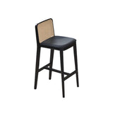 Contemporary Style Low Back Solid Wood Armless Bar Stool for Home Clearhalo 'Bar Furniture' 'Bar Stools' 'bar_stools' 'furn' 'furn_bar_stools' 'Furniture' 'Kitchen & Dining Furniture' 1200x1200_1d1427c0-adfc-4f83-b720-ad830e2c04c2