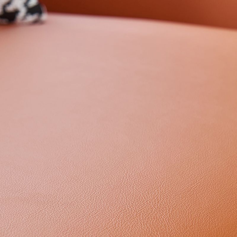 Chaise en faux cuir en cuir 30,31 "L x 37,79" W x 34,64 "H Chaise d'armes pour le salon