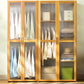 Modern Style Wardrobe Cabinet Wood Clothes Rail Wardrobe Armoire for Home