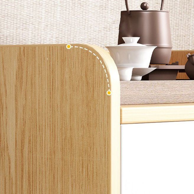 Manufactured Wood Dining Server Contemporary 1 Door Kitchen Server Clearhalo 'buffet_sideboard' 'Buffets & Sideboards' 'furn' 'furn_buffet_sideboard' 'Furniture' 'Kitchen & Dining Furniture' 1200x1200_1d1f61b9-26e0-4ba5-9a84-1e3104a5a7fe