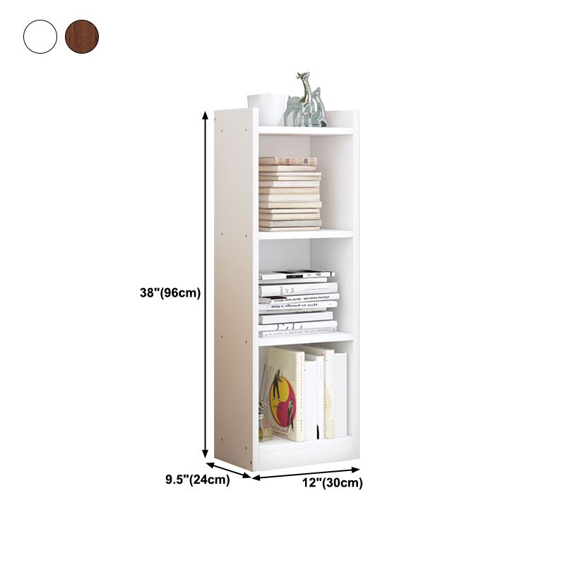 Closed Wooden Bookshelf Modern Home Living Room Corner Bookcase Clearhalo 'Bookcases' 'furn' 'furn_bookcases' 'Furniture' 'Office Furniture' 1200x1200_1d20b246-ac05-43cb-92d2-9ca56ea42c3b