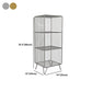 Modern Style Vertical Bookshelf Closed Back Shelf Bookcase for Home Clearhalo 'Bookcases' 'furn' 'furn_bookcases' 'Furniture' 'furniture_bookcases' 'kitchen' 'kitchen_bookcases' 'Living Room Furniture' 'Office Furniture' 1200x1200_1d239a84-83db-4eee-b40d-3f521b66ba7b