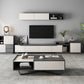 Modern TV Stand With Glide Drawer , Grey , TV Cabinet with Storage Clearhalo 'furn' 'furn_tv_stands_entertainment_centers' 'Furniture' 'Living Room Furniture' 'TV Stands & Entertainment Centers' 'TV Stands & Media Storage Furniture' 'tv_stands_entertainment_centers' 1200x1200_1d2689cb-1d49-466f-987a-f95ccc1c1205