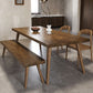 Modern 4 Legs Dining Room Solid Wood Dining Table for Dining Room Clearhalo 'Dining Tables & Seating' 'Dining Tables' 'dining_table' 'furn' 'furn_dining_table' 'Furniture' 'Kitchen & Dining Furniture' 1200x1200_1d26bfed-32dc-4af9-9a76-dc40d677b731