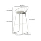 Glam Rectangle Bar Set 1/2 Pieces Self-Storing Leaf Pub Table with Upholstered Stool Clearhalo 'Bar Furniture' 'furn' 'furn_home_bar_bar_sets' 'Furniture' 'Home Bars & Bar Sets' 'home_bar_bar_sets' 'Kitchen & Dining Furniture' 1200x1200_1d2855af-b671-4da0-8b69-1ed6aadbf4cc