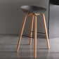 Modern Beech Bar Stool Backrest Bucket Counter Height Stool with Plastic Seat Clearhalo 'Bar Furniture' 'Bar Stools' 'bar_stools' 'furn' 'furn_bar_stools' 'furniture_bar_stools' 'Kitchen & Dining Furniture' 'kitchen&dining_furn' 'kitchen' 'kitchen_furn' Furniture' 1200x1200_1d2a7a55-1f86-4d83-9700-c91ff3e34db0