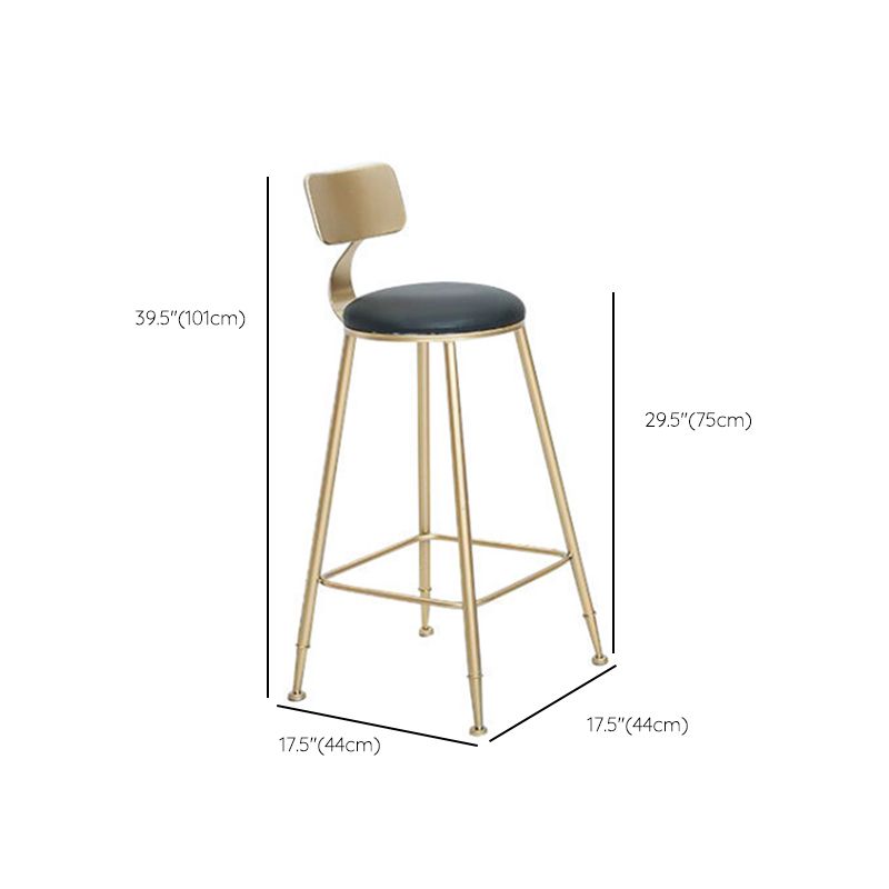 Glam Style Bar Table Set 1/2/3 Pieces Bar Table with Metal Stools Clearhalo 'Bar Furniture' 'furn' 'furn_home_bar_bar_sets' 'Furniture' 'Home Bars & Bar Sets' 'home_bar_bar_sets' 'Kitchen & Dining Furniture' 1200x1200_1d32a6aa-fb6f-43fd-9ef6-2807d23bde78