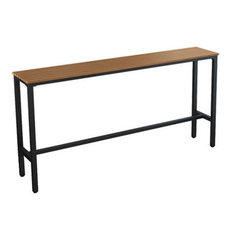 Rectangular Pub Height Dining Table Modern Bar Table for Kitchen Clearhalo 'Bar Furniture' 'Bar Tables' 'bar_tables' 'furn' 'furn_bar_tables' 'Furniture' 'Kitchen & Dining Furniture' 1200x1200_1d339469-4622-4d56-bb59-7625af0bb646