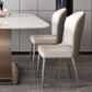 Glam Upholstered Parsons Dining Chairs Dining Room Armless Chair Clearhalo 'Dining Chairs' 'Dining Tables & Seating' 'dining_chair' 'furn' 'furn_dining_chair' 'Furniture' 'Kitchen & Dining Furniture' 1200x1200_1d36c956-4fdc-40b3-972e-2b8fc9428f80
