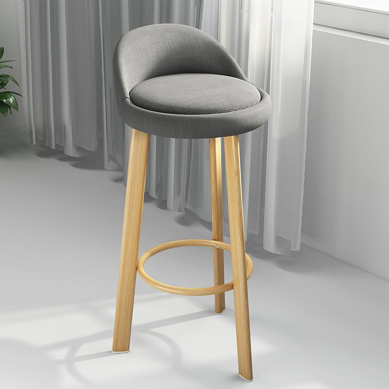 Modern Backrest Armless Counter Stool Steel Cashier Bar Stool with Cushion and Footrest Clearhalo 'Bar Furniture' 'Bar Stools' 'bar_stools' 'furn' 'furn_bar_stools' 'furniture_bar_stools' 'Kitchen & Dining Furniture' 'kitchen&dining_furn' 'kitchen' 'kitchen_furn' Furniture' 1200x1200_1d380c8a-90ca-4be2-bd45-15008519ab06
