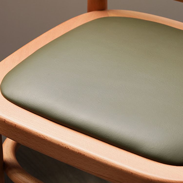 Nordic Style Armless Open Back Chairs for Home Wood Legs Dining Side Chairs Clearhalo 'Dining Chairs' 'Dining Tables & Seating' 'dining_chair' 'furn' 'furn_dining_chair' 'Furniture' 'furniture_dining_chair' 'Kitchen & Dining Furniture' 1200x1200_1d390da1-516c-45a9-bbbd-70b8a0b14112