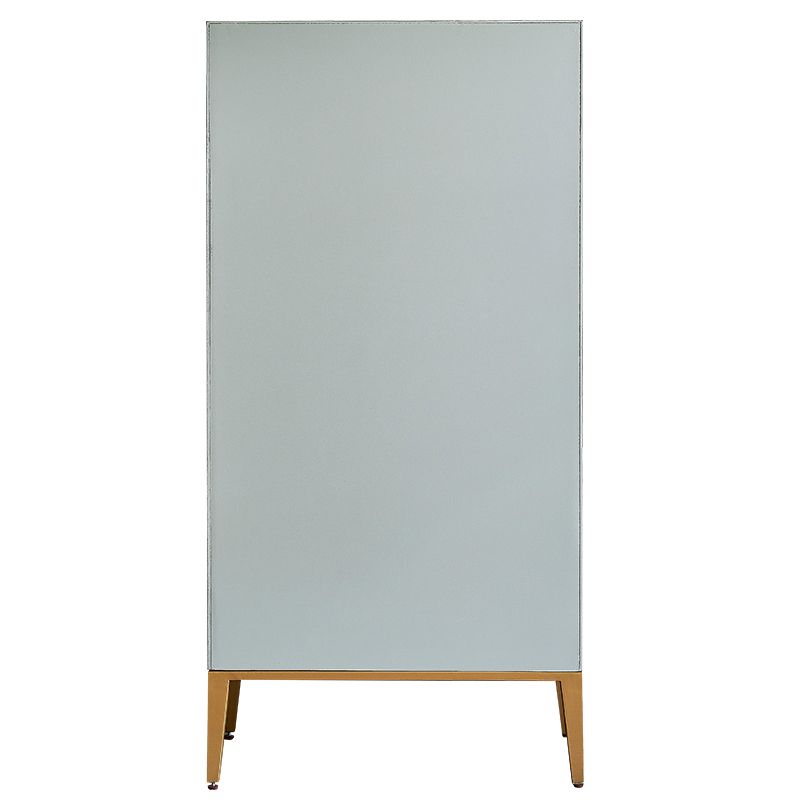 Metalen benen van de bovenste borst metalen borstladen met laden voor slaapkamer