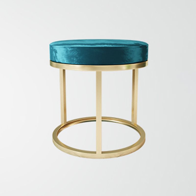 Solid Color Flannel Standard Stool Modern Simple Round Footstool Clearhalo 'furn' 'furn_ottomans_poufs' 'Furniture' 'Living Room Furniture' 'Ottomans & Poufs' 'ottomans_poufs' 1200x1200_1d3b2515-8b52-4271-87ac-8ce25851d62f