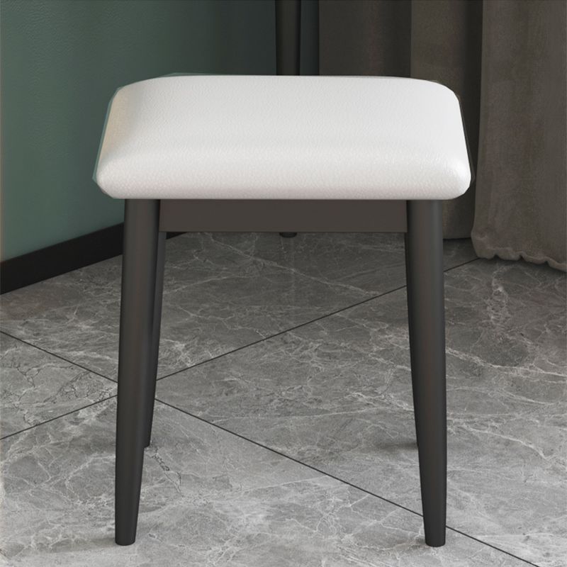 Zeitgenössischer hölzerner Make-up Eitelkeit mit Schublade in Grau für Schlafzimmer