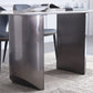 Rectangular Dining Table Modern Stone Top Dining Table with Double Pedestal Clearhalo ' dining_table' 'Dining Tables & Seating' 'Dining Tables' 'furn' 'furn_dining_table' 'Furniture' 'furniture_dining_table' 'Kitchen & Dining Furniture' 'kitchen&dining_furn' 'kitchen' 'kitchen_dining_table' 1200x1200_1d3d6921-488d-4246-b552-c7110e974e39