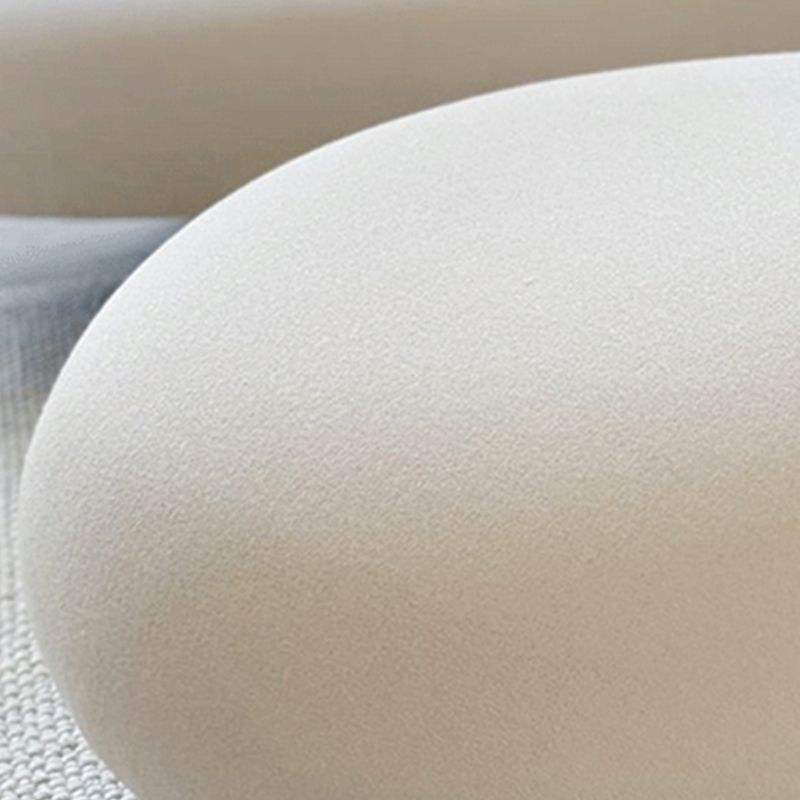 Contemporary Cream Velvet Tight Back Armless Sofa/Sectional with Wear-Resistant Clearhalo 'Furniture' 'furniture_sectionals' 'Living Room Furniture' 'Sectionals' 1200x1200_1d44eb28-494c-4f32-b6e2-60fdc0f80bd3