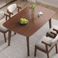 Modern Style Rubberwood Solid Wood Dining Table Rectangle Table with 4 Legs for Dinning Room Clearhalo ' dining_table' 'Dining Tables & Seating' 'Dining Tables' 'furn' 'furn_dining_table' 'Furniture' 'furniture_dining_table' 'Kitchen & Dining Furniture' 'kitchen&dining_furn' 'kitchen' 'kitchen_dining_table' 1200x1200_1d45021b-7216-4574-ae72-e37c8b9d84be