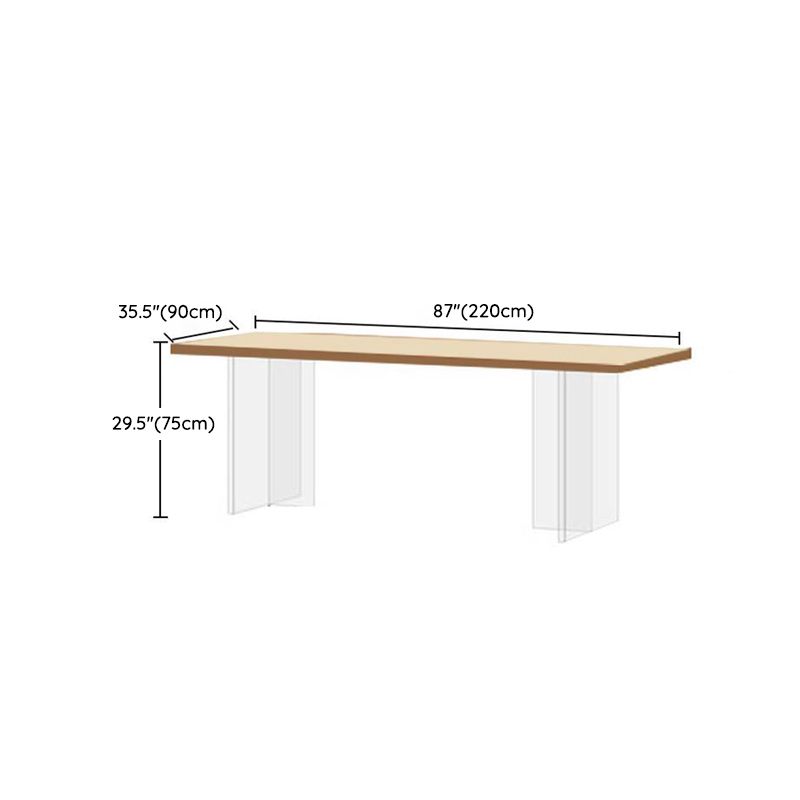 Natuurlijke afwerking dennenhout dinerset 1/2/3/5 stuks moderne dinette set