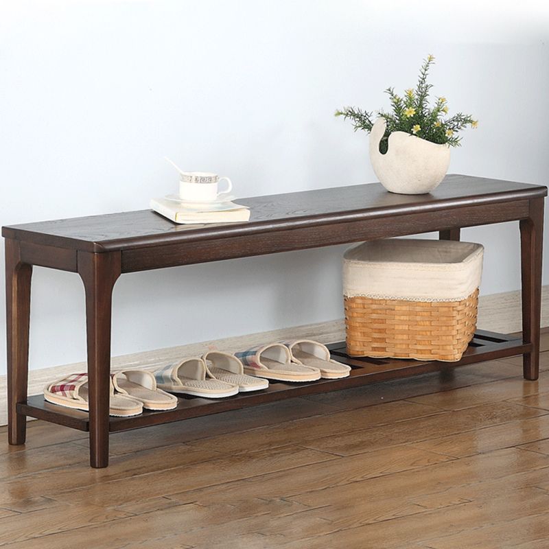 Shoe Storage Included Bench, Solid Wood Entryway Bench with 4 Legs Clearhalo 'Benches' 'Chairs & Seating' 'furn' 'furn_benches' 'Furniture' 'Living Room Furniture' 1200x1200_1d45cf35-479d-4c4d-9c7a-26cfdcd9e060
