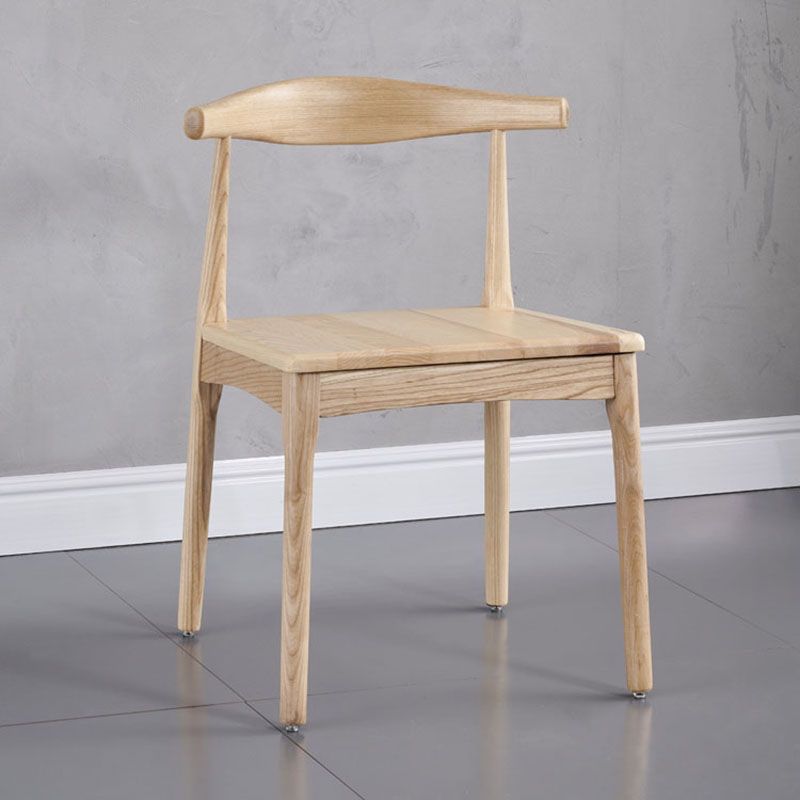 Industrial Style Open Back Side Chair for Kitchen Armless Wood Dining Side Chair Clearhalo ' kitchen&dining_furn' 'Dining Chairs' 'Dining Tables & Seating' 'dining_chair' 'furn' 'furn_dining_chair' 'Furniture' 'furniture_dining_chair' 'Kitchen & Dining Furniture' 'kitchen' 1200x1200_1d4847a8-4be5-4bd8-b4d9-f787693d880f