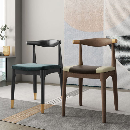 Armless Kitchen Chairs Modern Wooden Side Chairs for Dining Room Clearhalo 'Dining Chairs' 'Dining Tables & Seating' 'dining_chair' 'furn' 'furn_dining_chair' 'Furniture' 'furniture_dining_chair' 'Kitchen & Dining Furniture' 1200x1200_1d48c8bf-7290-4c7a-bc9a-677366301da2