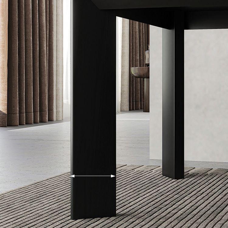 Rectangle Solid Wood Dining Table Modern Style Kitchen Dining Table