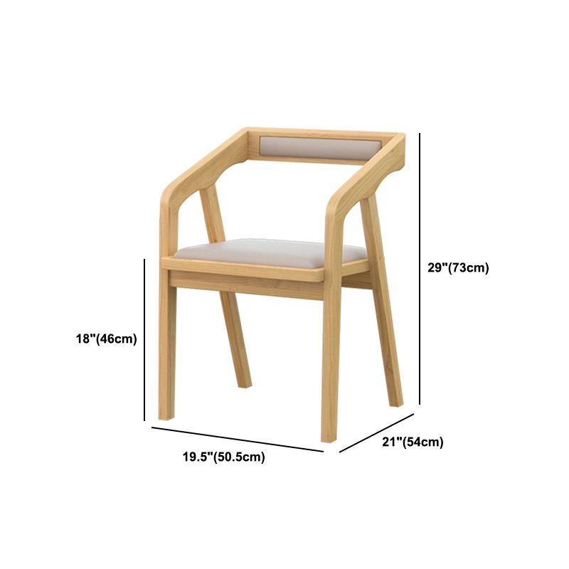 Contemporary Dining Set 1/4/5 Pcs Solid Wood Dining Table and Chairs Clearhalo 'Dining Room Sets' 'Dining Tables & Seating' 'dining_room_set' 'furn' 'furn_dining_room_set' 'Furniture' 'Kitchen & Dining Furniture' 1200x1200_1d5633fd-b4b1-49d1-b65d-4c6ca208b23d