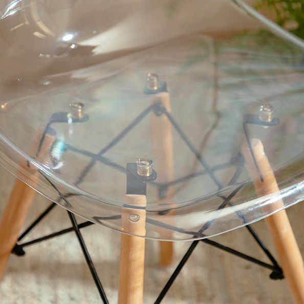 Modern Contemporary Plastic Armless Dining Chairs Solid Dining Chairs Clearhalo ' kitchen&dining_furn' 'Dining Chairs' 'Dining Tables & Seating' 'dining_chair' 'Furniture' 'furniture_dining_chair' 'Kitchen & Dining Furniture' 'kitchen' 1200x1200_1d566c27-41fa-41af-9d20-f6973fcdc976