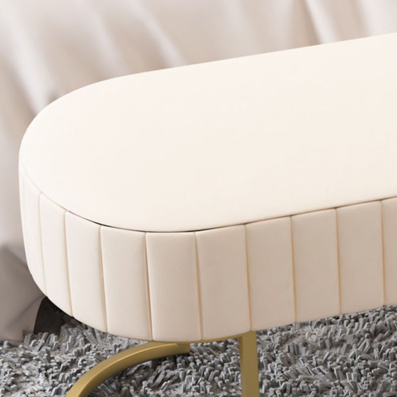 Modern Solid Color Seating Bench Upholstered Entryway and Bedroom Bench with Cushioned Clearhalo 'Benches' 'Chairs & Seating' 'furn' 'furn_benches' 'Furniture' 'Living Room Furniture' 1200x1200_1d570654-d956-4379-b45d-b6b54cb51b87