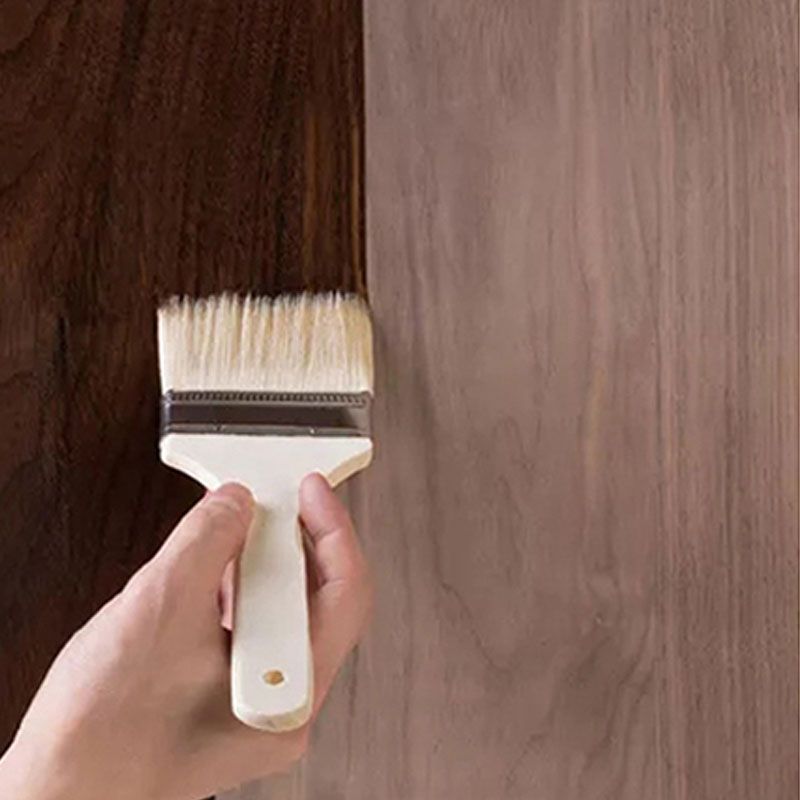 Hedendaags rubberen houten dressoir 33 "H opbergkist met 6 lade voor slaapkamer