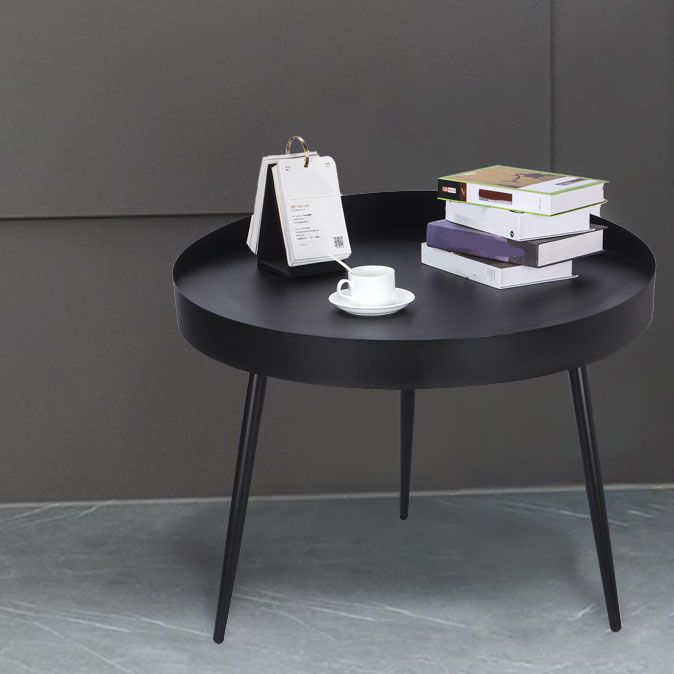 Mid-century Style Side End Table 3 Legs Round Sofa Side Accent Table Clearhalo 'Coffee & Accent Tables' 'End & Side Tables' 'end_side_tables' 'furn' 'furn_end_side_tables' 'Furniture' 'Living Room Furniture' 1200x1200_1d5f18b7-e9b1-4d06-8f43-42f14233d5c7