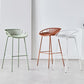 Modern Dessert Shop Low Back Stool Matte Finish Iron Bar Stool Clearhalo 'Bar Furniture' 'Bar Stools' 'bar_stools' 'furn' 'furn_bar_stools' 'Furniture' 'furniture_bar_stools' 'Kitchen & Dining Furniture' 1200x1200_1d615e05-2aea-432d-9dbc-2e6d63ee50d5