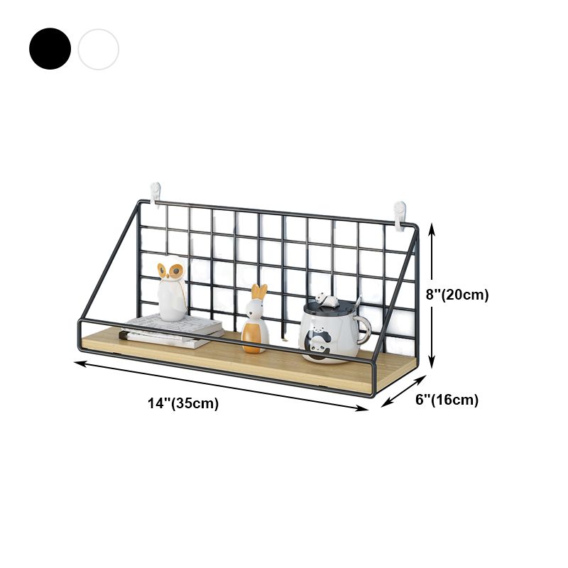Home Floating Bookcase Modern Metal Bookshelf With Rectangular Shelves Clearhalo 'Bookcases' 'furn' 'furn_bookcases' 'Furniture' 'furniture_bookcases' 'Office Furniture' 1200x1200_1d61895d-bc4c-4ff8-9235-44a78b2aa3d9