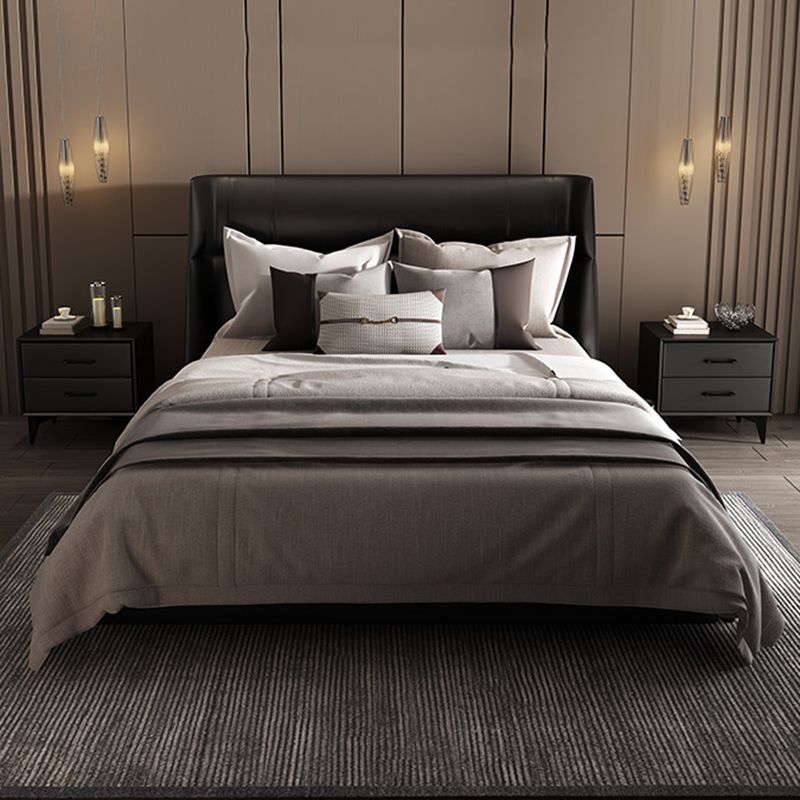 Mesa nocturna contemporánea gabinete de noche contemporáneo con 2 cajones