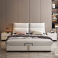 Contemporary 41.33" Tall Upholstered Rectangular Headboard Standard Bed Clearhalo 'Bedroom Furniture' 'Beds' 'furn' 'furn_beds' 'Furniture' 1200x1200_1d67469e-a78a-4c8a-af91-19c9e74eda3f