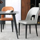 Matte Finish Contemporary Dining Side Chair Leather Open Back Dining Chair Clearhalo ' kitchen&dining_furn' 'Dining Chairs' 'Dining Tables & Seating' 'dining_chair' 'furn' 'furn_dining_chair' 'Furniture' 'furniture_dining_chair' 'Kitchen & Dining Furniture' 'kitchen' 1200x1200_1d6ec7fc-4123-41be-9f55-4d89ac22bd4f