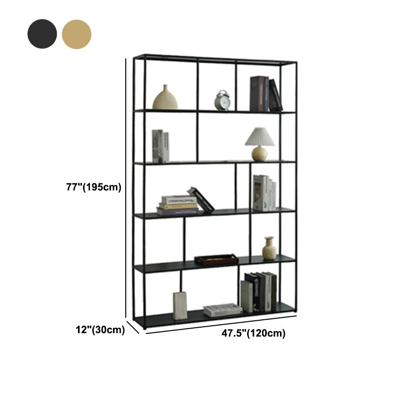 Open Back Bookshelf Glam Style Bookshelf for Study Room and Home Office Clearhalo 'Bookcases' 'furn' 'furn_bookcases' 'Furniture' 'furniture_bookcases' 'kitchen' 'kitchen_bookcases' 'Living Room Furniture' 'Office Furniture' 1200x1200_1d731b61-023b-4fdc-a2f3-d4321b2a2c0f