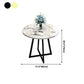 Metal Traditional Luxury Round Indoor Table Manufactured Wood Table with Sled Base Clearhalo ' dining_table' 'Dining Tables & Seating' 'Dining Tables' 'furn' 'furn_dining_table' 'Furniture' 'furniture_dining_table' 'Kitchen & Dining Furniture' 'kitchen&dining_furn' 'kitchen' 'kitchen_dining_table' 1200x1200_1d750ce2-ec8a-4b89-b0fc-d0fd7f097c2a