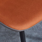 Home Scandinavian Side Chair Solid Back Upholstered Metal Dining Room Chair Clearhalo ' kitchen&dining_furn' 'Dining Chairs' 'Dining Tables & Seating' 'dining_chair' 'furn' 'furn_dining_chair' 'Furniture' 'furniture_dining_chair' 'Kitchen & Dining Furniture' 'kitchen' 1200x1200_1d76ad70-c0d4-482a-aa4e-2d458a7fa11f