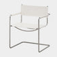 Contemporary Style Dining Arm Chair Metal Open Back Dining Chair